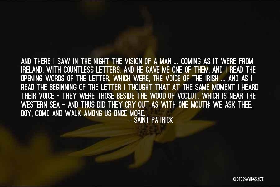 The Sea At Night Quotes By Saint Patrick The Sea At Night Quotes By Saint Patrick