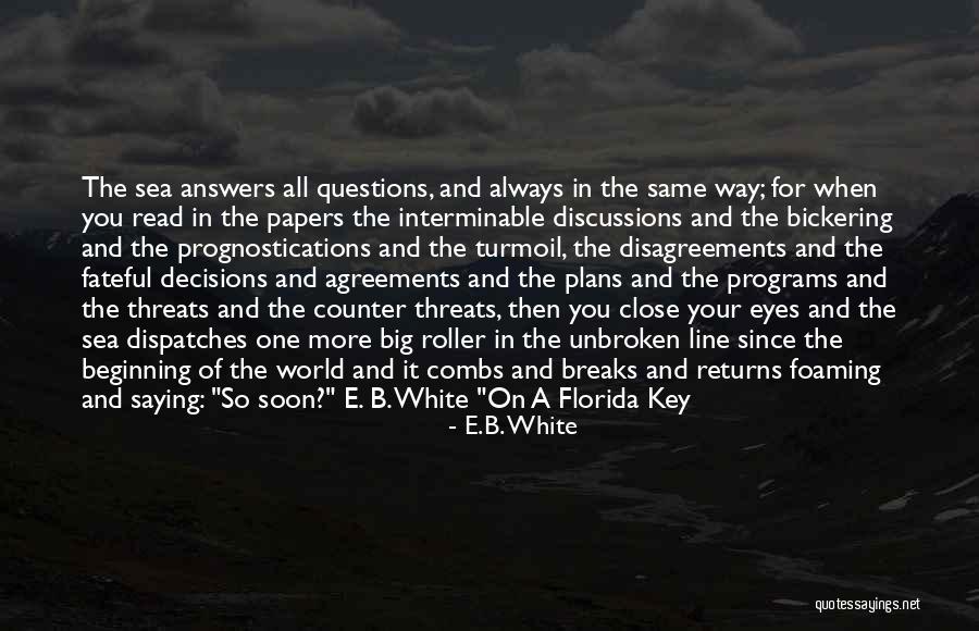 The Sea Close By Quotes By E.B. White The Sea Close By Quotes By E.B. White