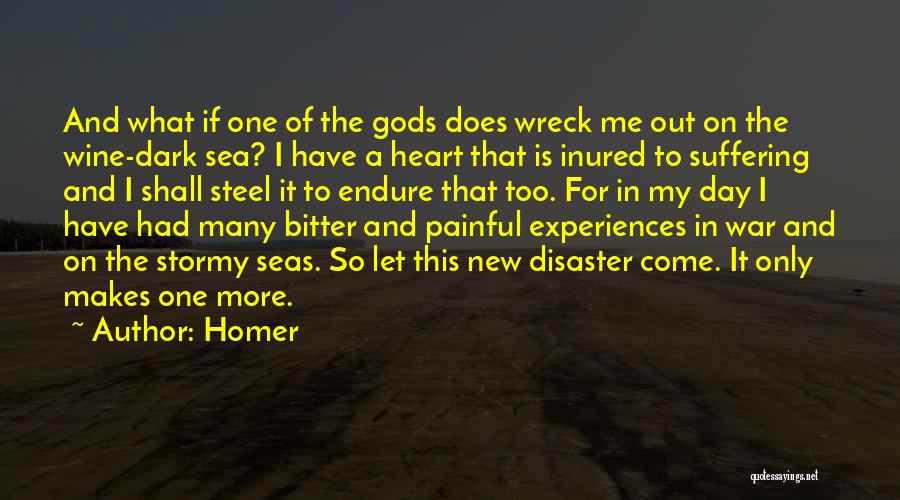 The Sea In The Odyssey Quotes By Homer