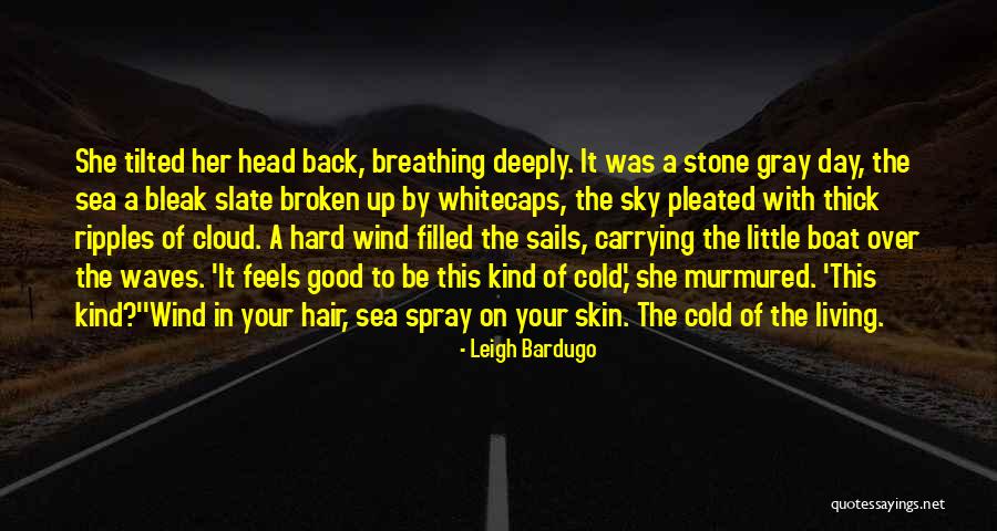 The Sea In Winter Quotes By Leigh Bardugo The Sea In Winter Quotes By Leigh Bardugo