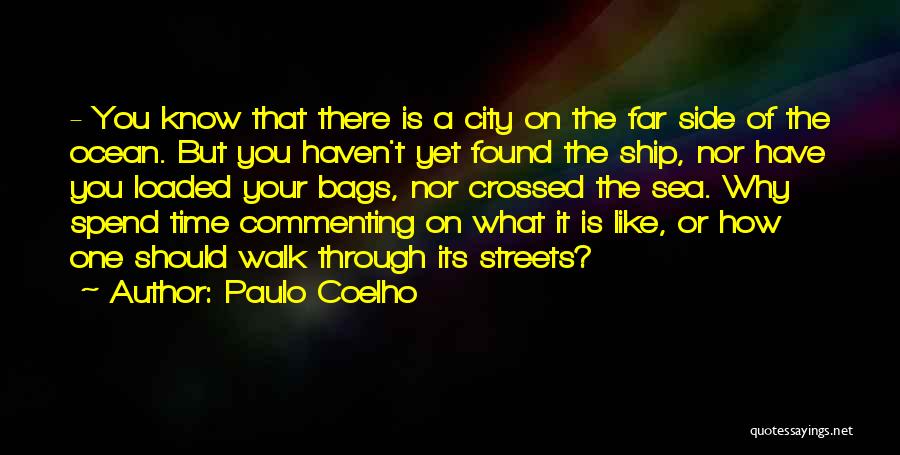 The Sea Or Ocean Quotes By Paulo Coelho