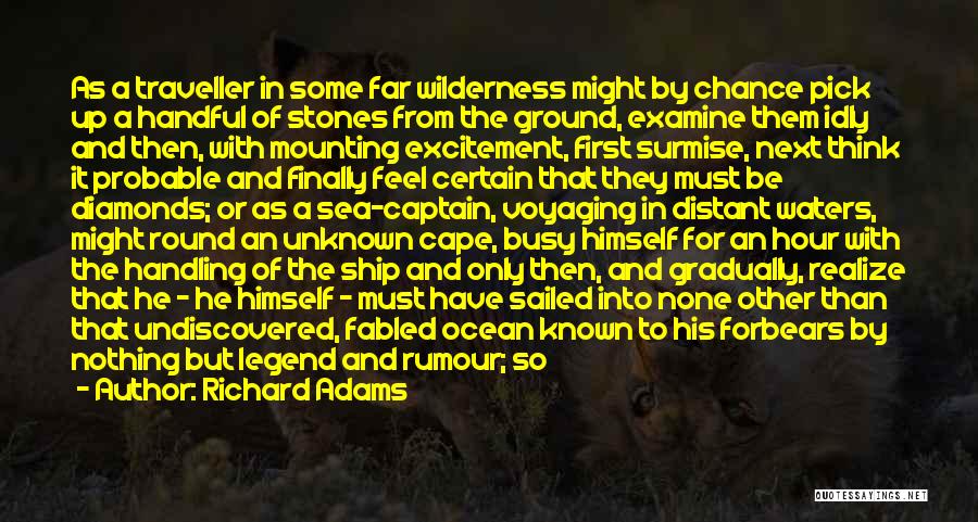 The Sea Or Ocean Quotes By Richard Adams