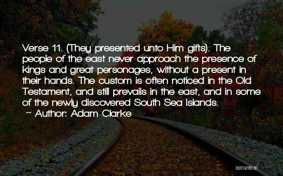The Sea The Sea Quotes By Adam Clarke