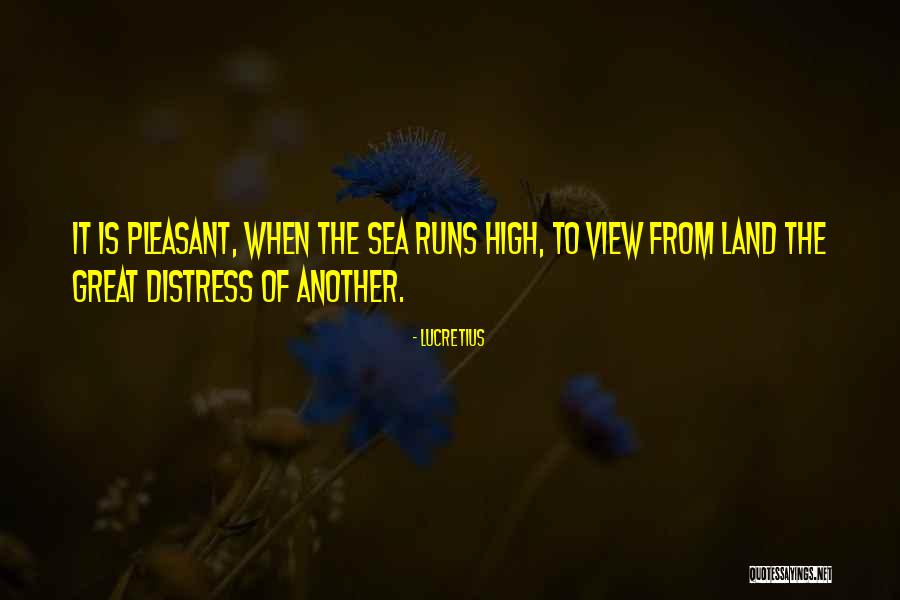 The Sea The Sea Quotes By Lucretius