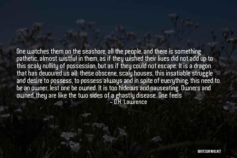 The Seashore Quotes By D.H. Lawrence