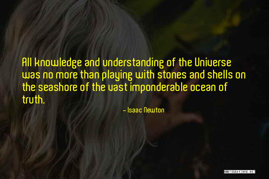 The Seashore Quotes By Isaac Newton