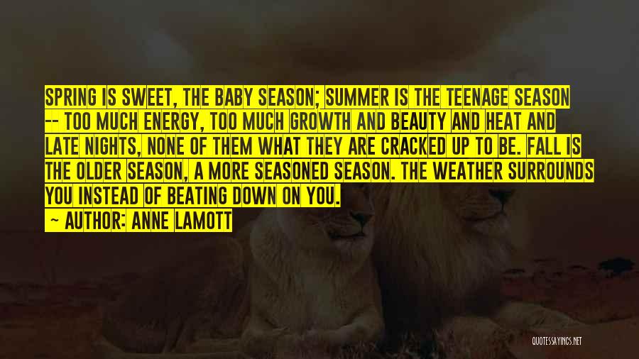 The Season Fall Quotes By Anne Lamott