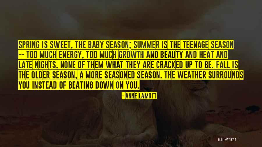 The Season Fall Quotes By Anne Lamott