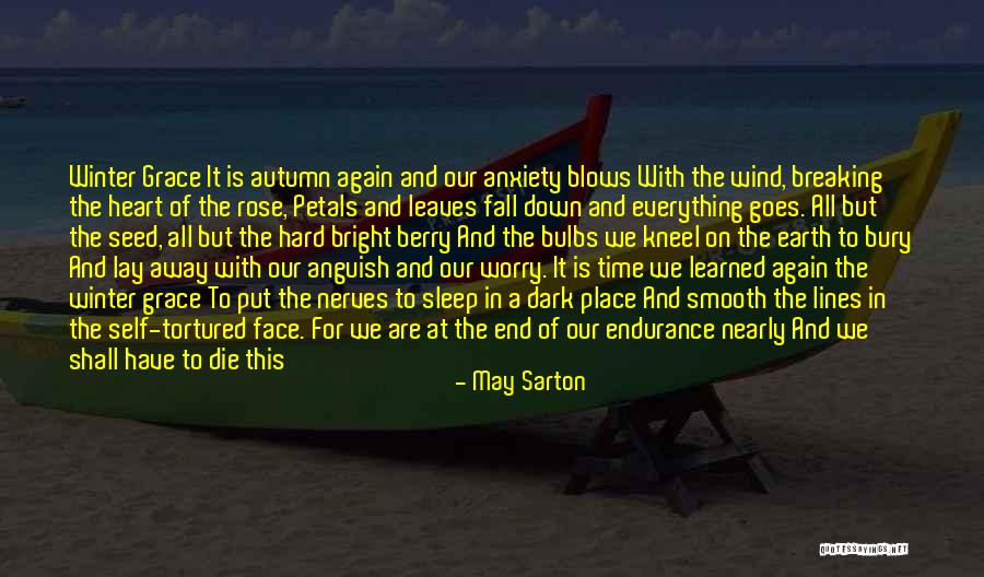 The Season Fall Quotes By May Sarton