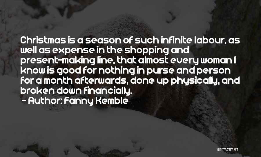 The Season Of Christmas Quotes By Fanny Kemble