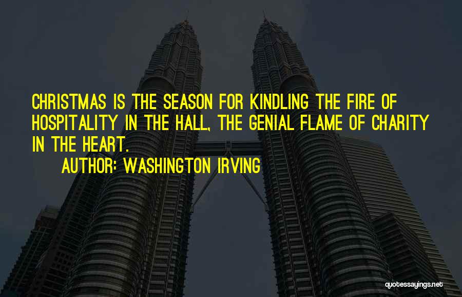 The Season Of Christmas Quotes By Washington Irving