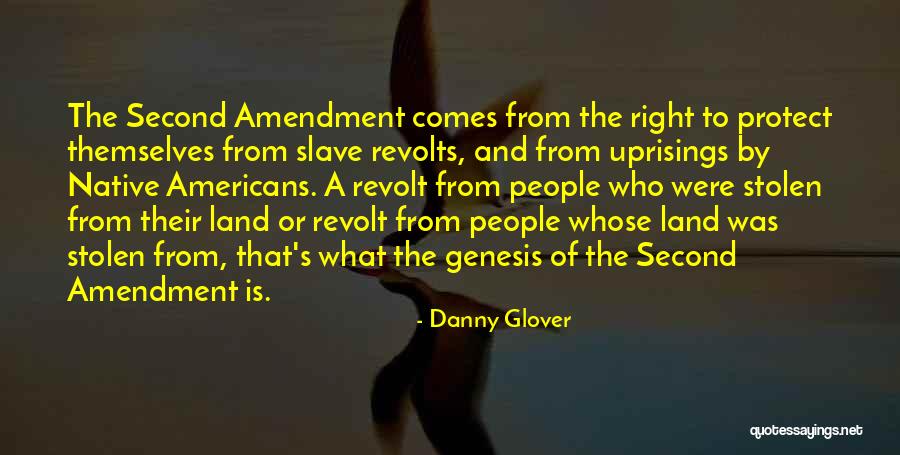 The Second Amendment Quotes By Danny Glover