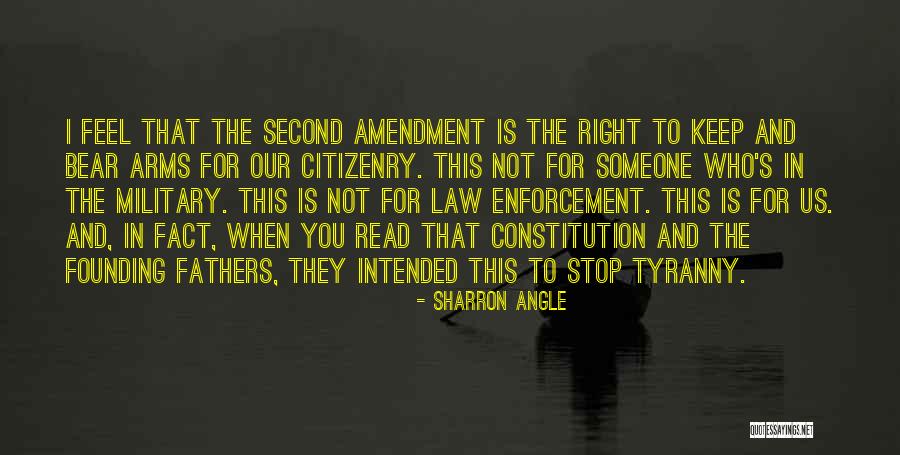 The Second Amendment Quotes By Sharron Angle