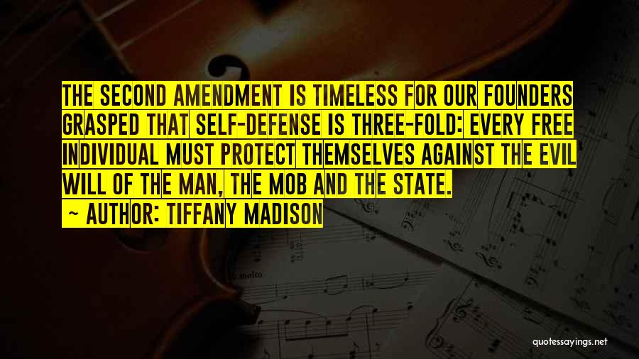 The Second Amendment Quotes By Tiffany Madison
