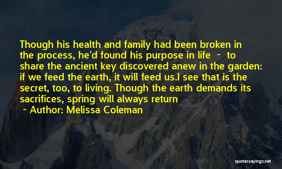 The Secret Garden Quotes By Melissa Coleman