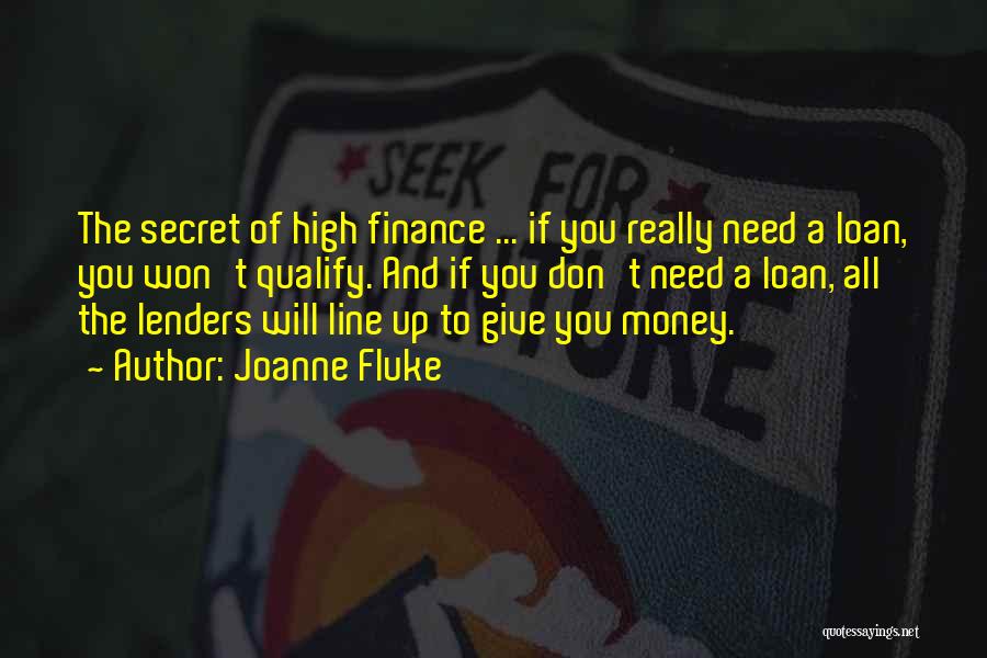 The Secret Money Quotes By Joanne Fluke