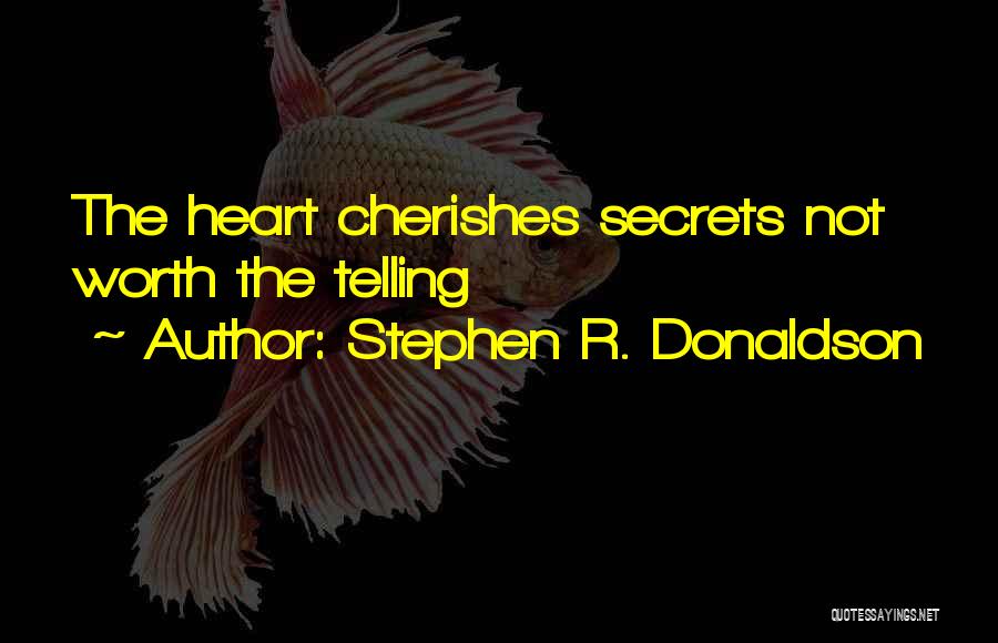 The Secret Quotes By Stephen R. Donaldson