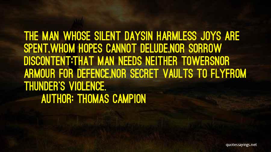 The Secret Quotes By Thomas Campion