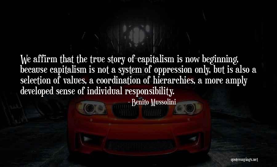 The Selection Stories Quotes By Benito Mussolini The Selection Stories Quotes By Benito Mussolini