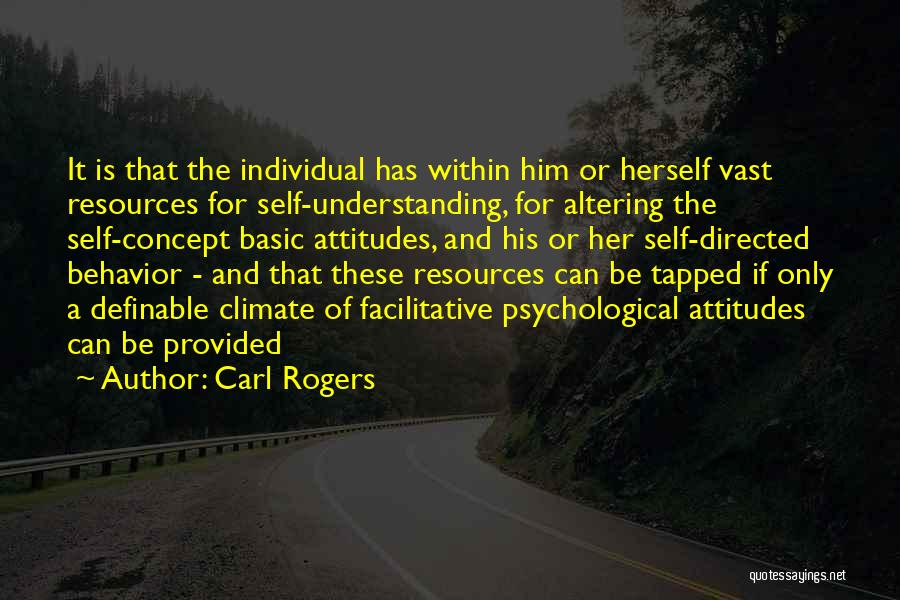 The Self Concept Quotes By Carl Rogers