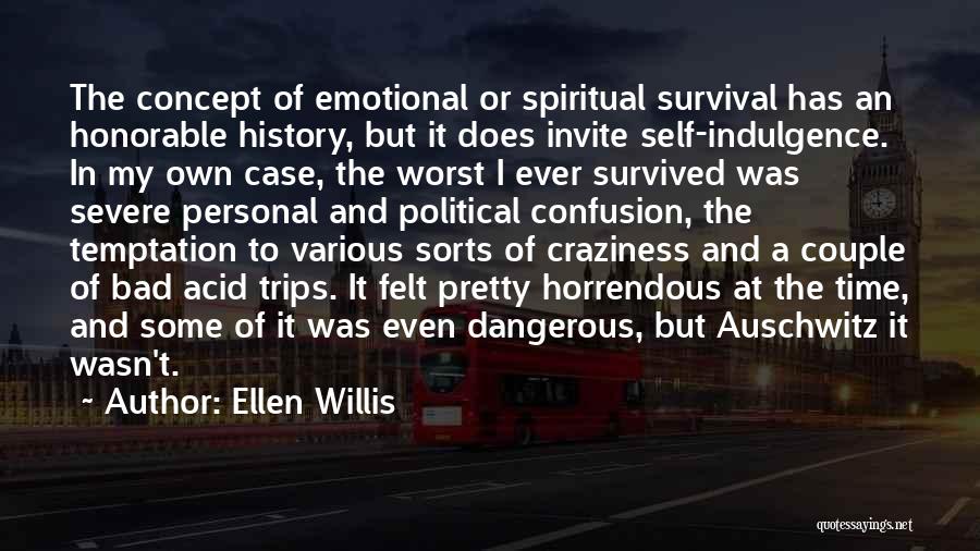 The Self Concept Quotes By Ellen Willis