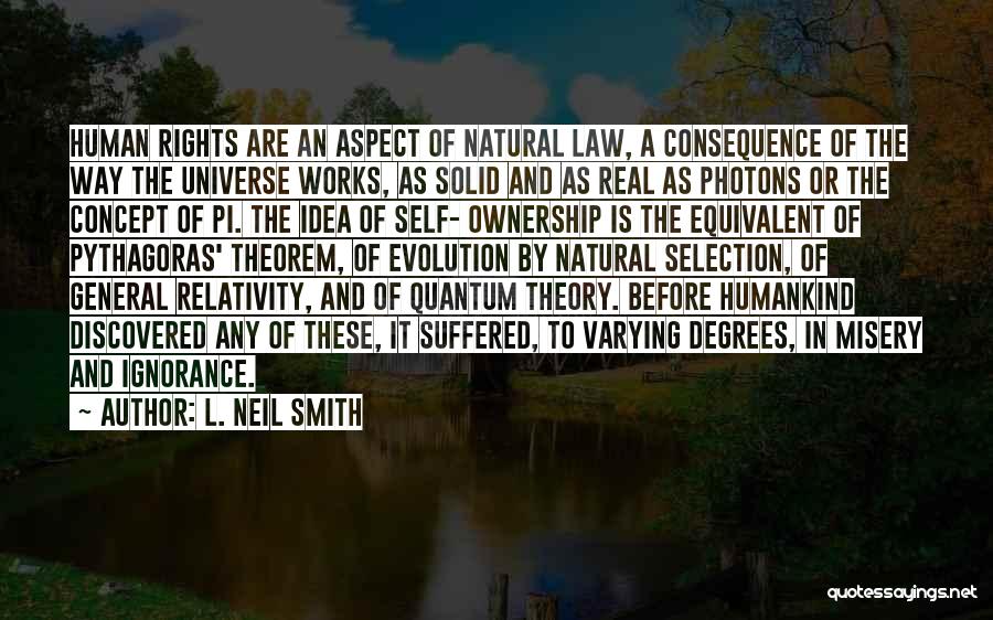 The Self Concept Quotes By L. Neil Smith