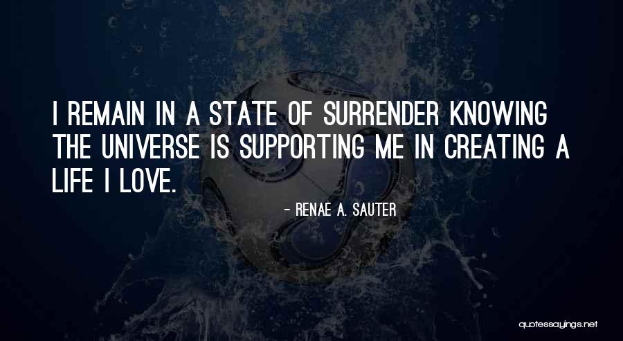 The Self Creating Universe Quotes By Renae A. Sauter The Self Creating Universe Quotes By Renae A. Sauter