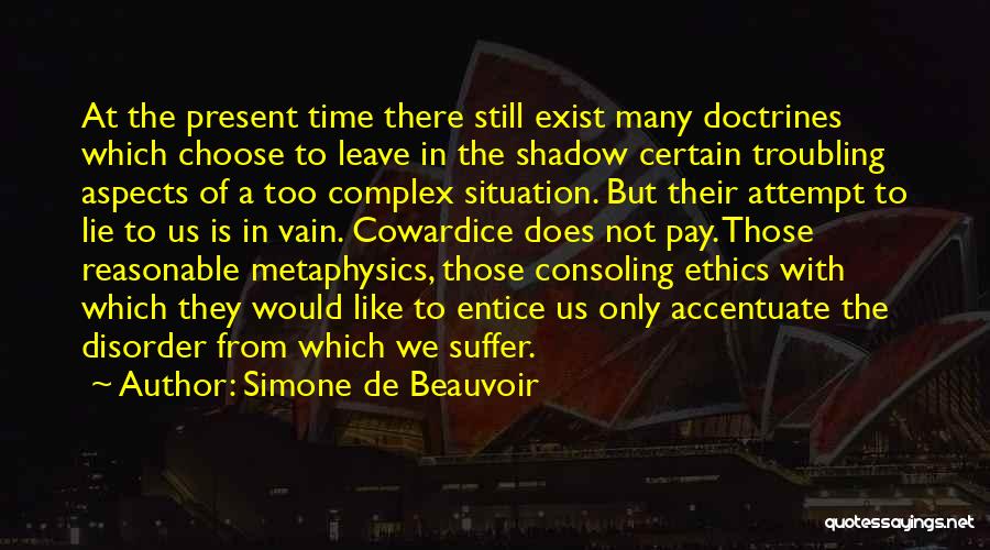 The Shadow Self Quotes By Simone De Beauvoir