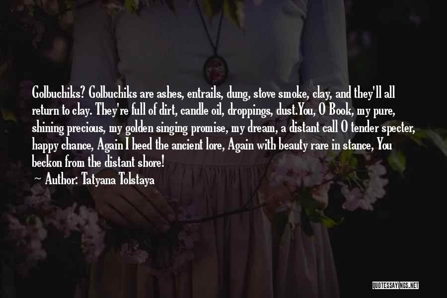 The Shining Book Quotes By Tatyana Tolstaya