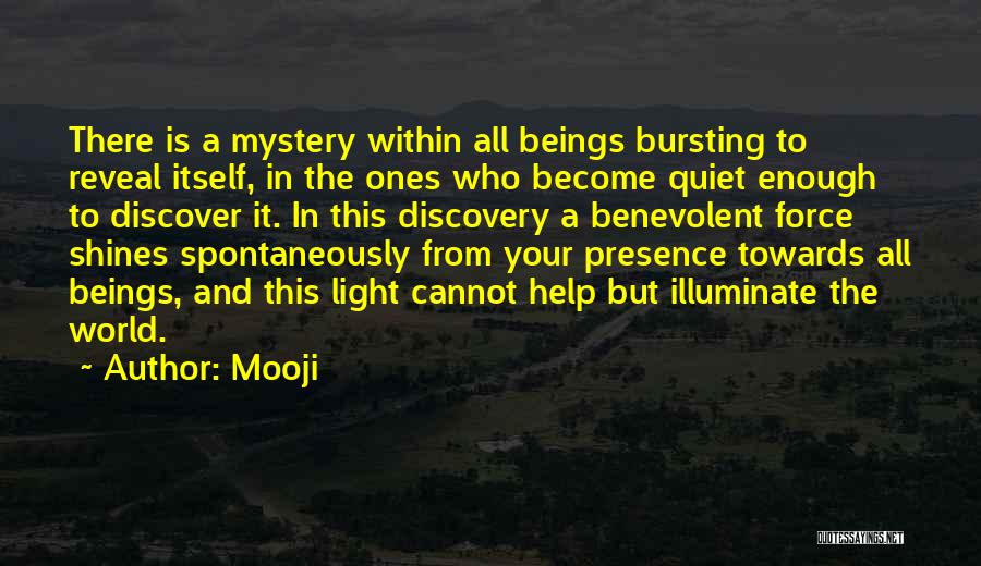 The Shining Quotes By Mooji