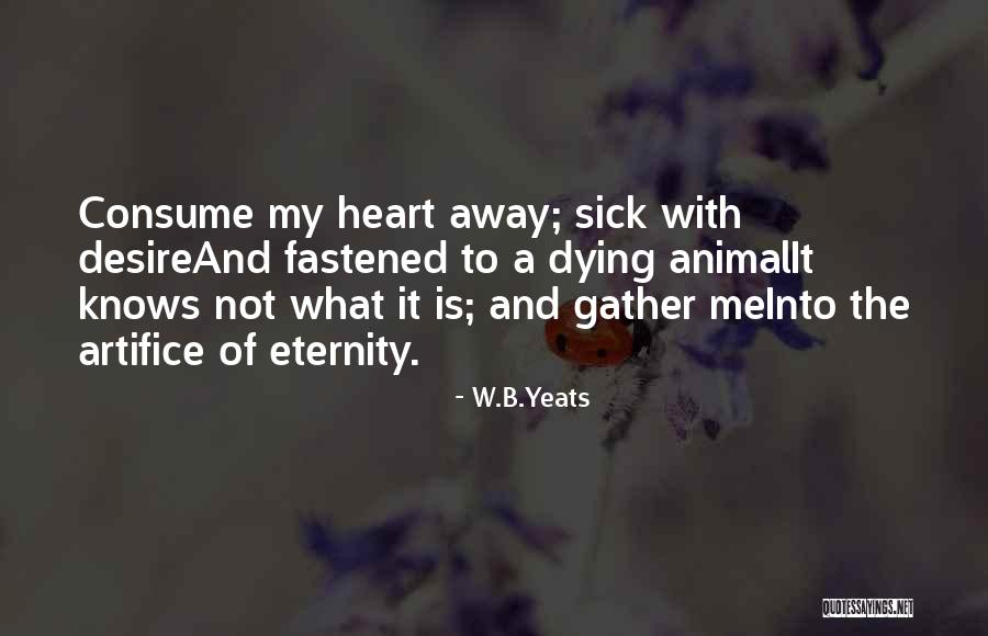 The Sick And Dying Quotes By W.B.Yeats