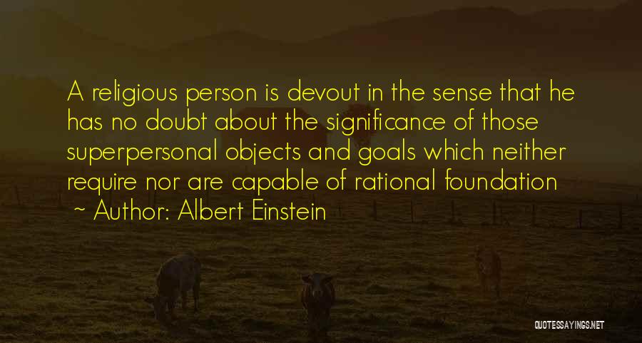 The Significance Of One Person Quotes By Albert Einstein