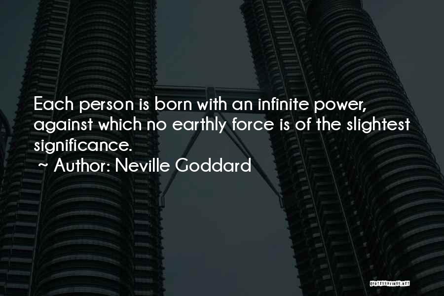 The Significance Of One Person Quotes By Neville Goddard