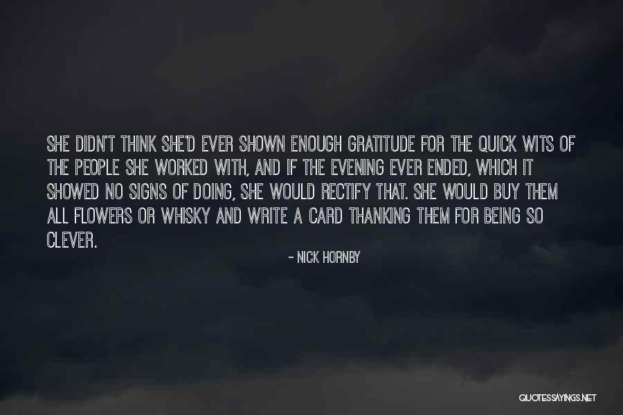 The Signs Quotes By Nick Hornby The Signs Quotes By Nick Hornby