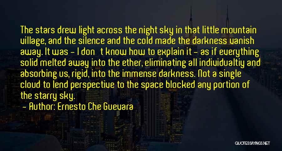 The Silence Of The Night Quotes By Ernesto Che Guevara