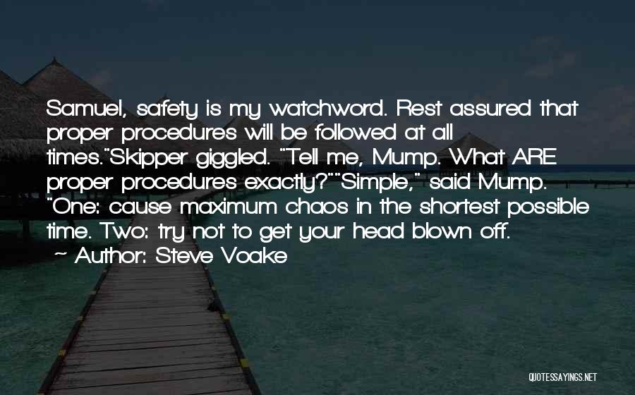 The Simple Me Quotes By Steve Voake