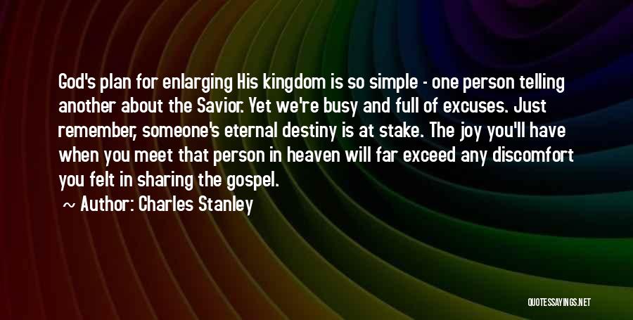 The Simple Plan Quotes By Charles Stanley