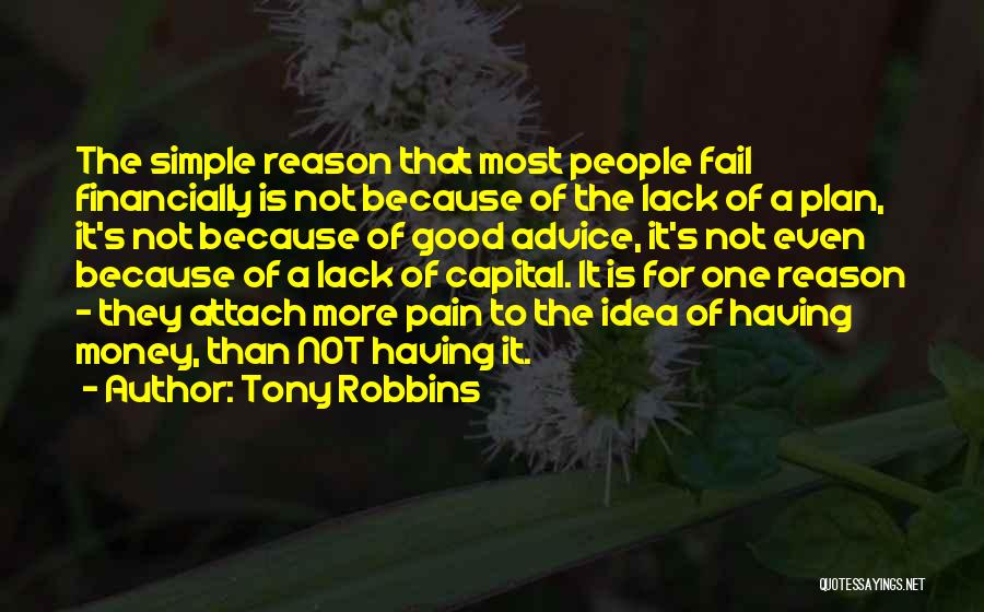 The Simple Plan Quotes By Tony Robbins