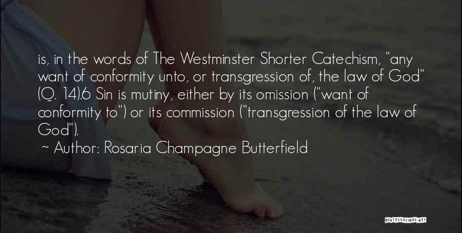 The Sin Of Omission Quotes By Rosaria Champagne Butterfield