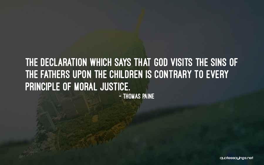 The Sins Of The Father Quotes By Thomas Paine The Sins Of The Father Quotes By Thomas Paine