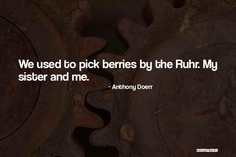 The Sister Quotes By Anthony Doerr The Sister Quotes By Anthony Doerr