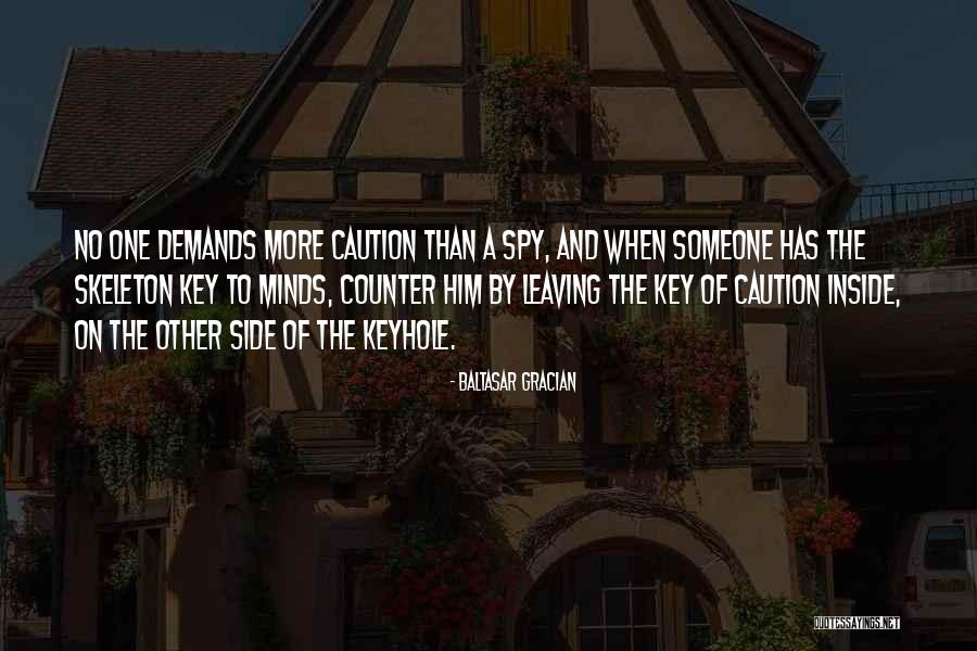 The Skeleton Key Quotes By Baltasar Gracian