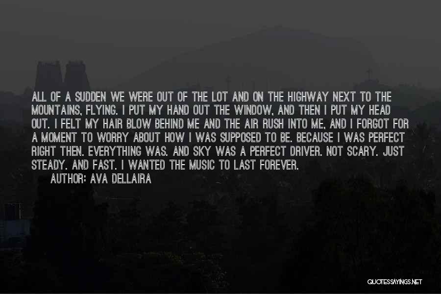 The Sky And Flying Quotes By Ava Dellaira