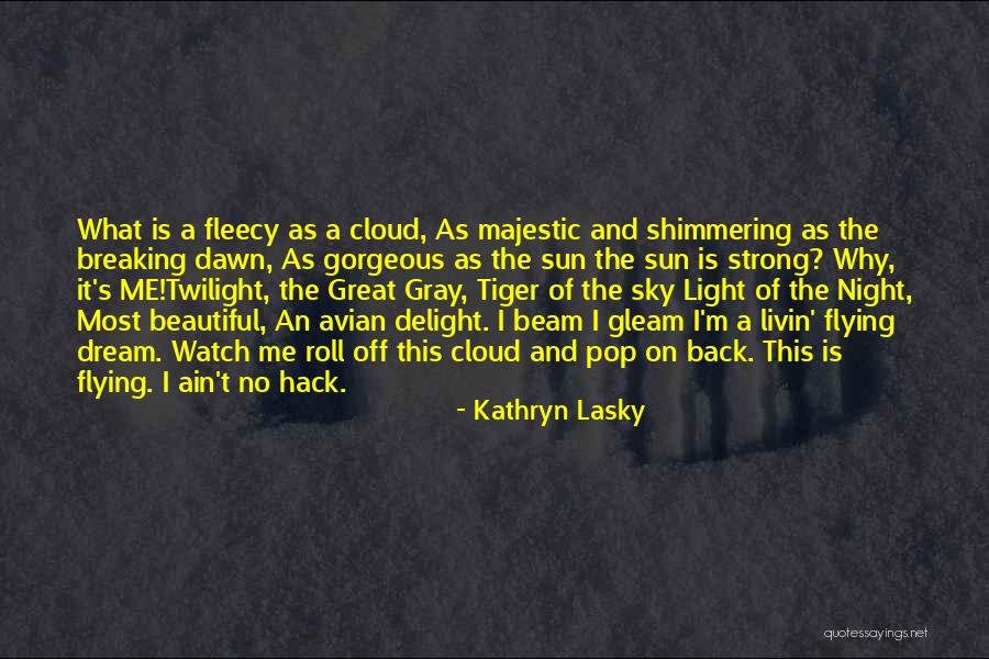 The Sky And Flying Quotes By Kathryn Lasky