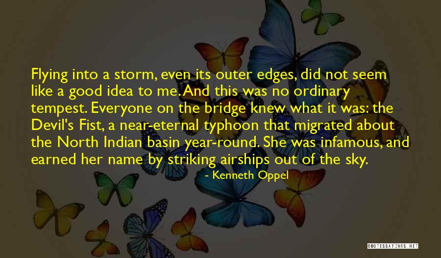 The Sky And Flying Quotes By Kenneth Oppel