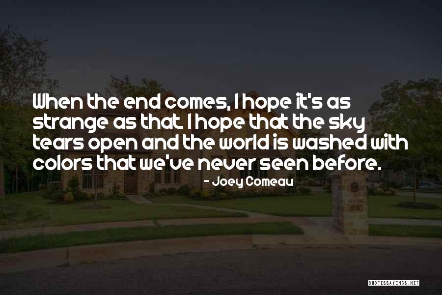 The Sky And Hope Quotes By Joey Comeau