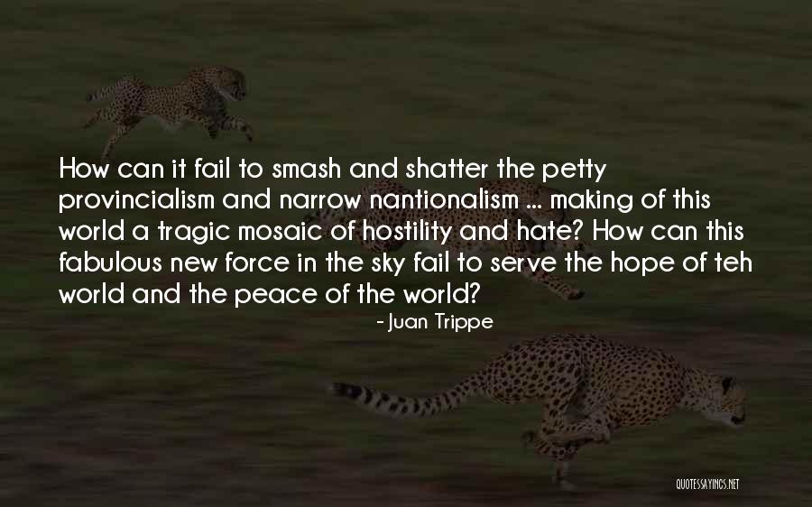 The Sky And Hope Quotes By Juan Trippe