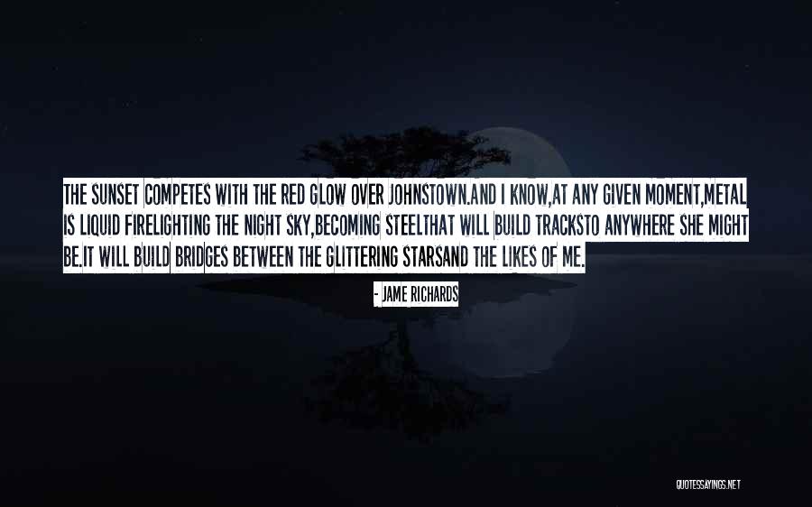 The Sky And Sunset Quotes By Jame Richards