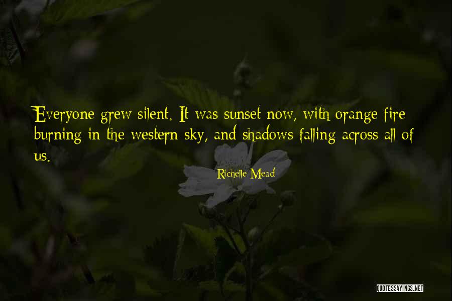 The Sky And Sunset Quotes By Richelle Mead