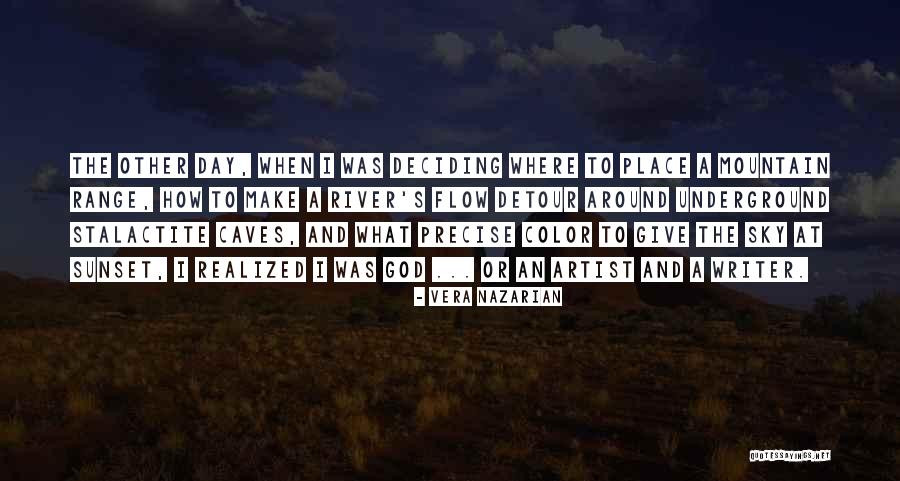 The Sky And Sunset Quotes By Vera Nazarian